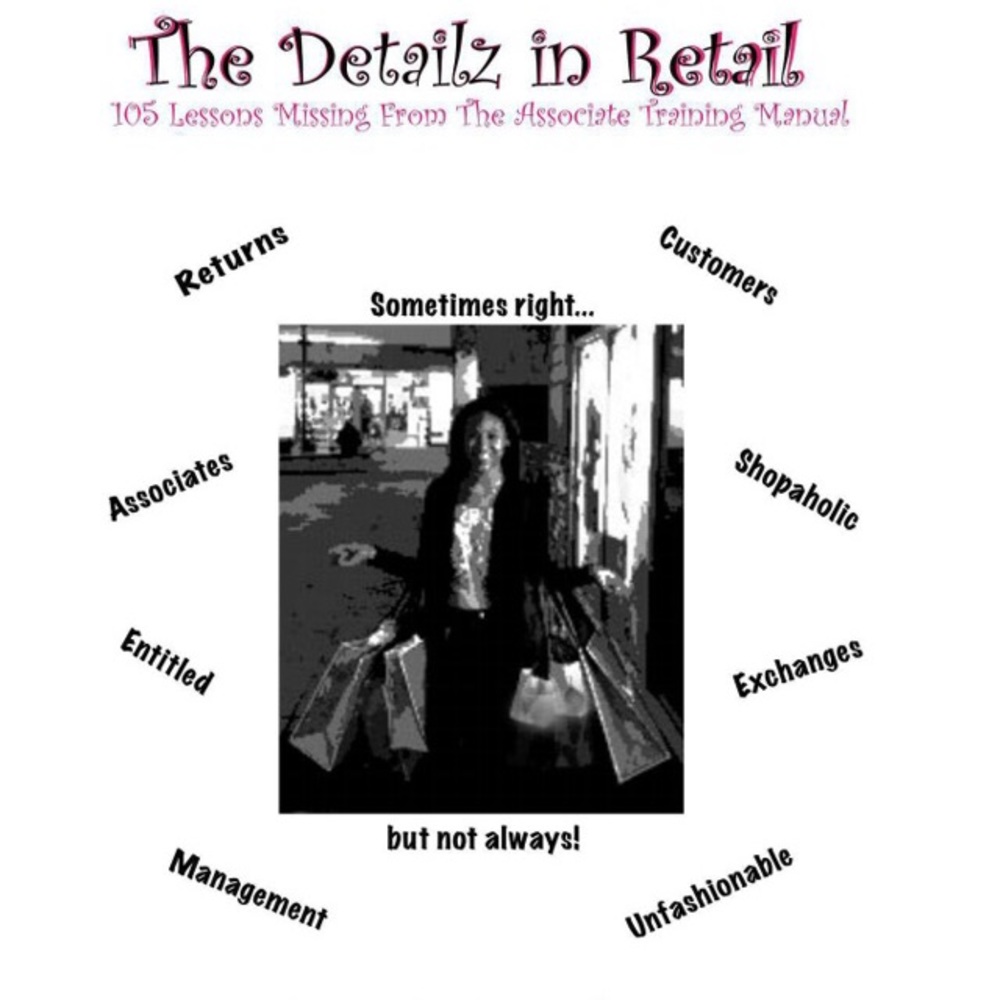 - The Detailz in Retail: Stories about people shopping! And it’s autographed!